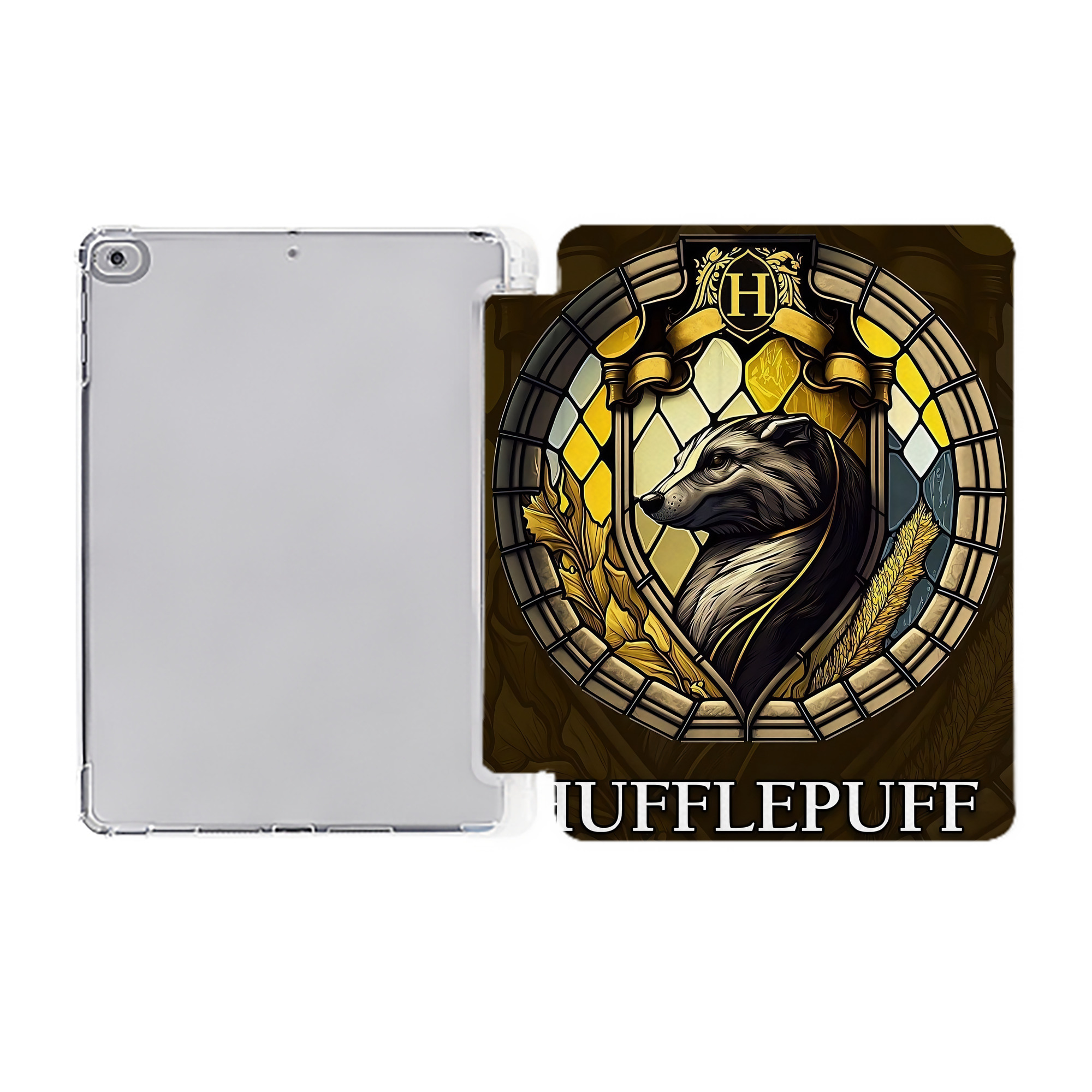 （画像用） Harry Potter ハリー・ポッターシリーズ IPad ケース ペン収納付き 三つ折りスタンド PUレザー×シリコン 対応機種9.5/10.5/10.9インチ